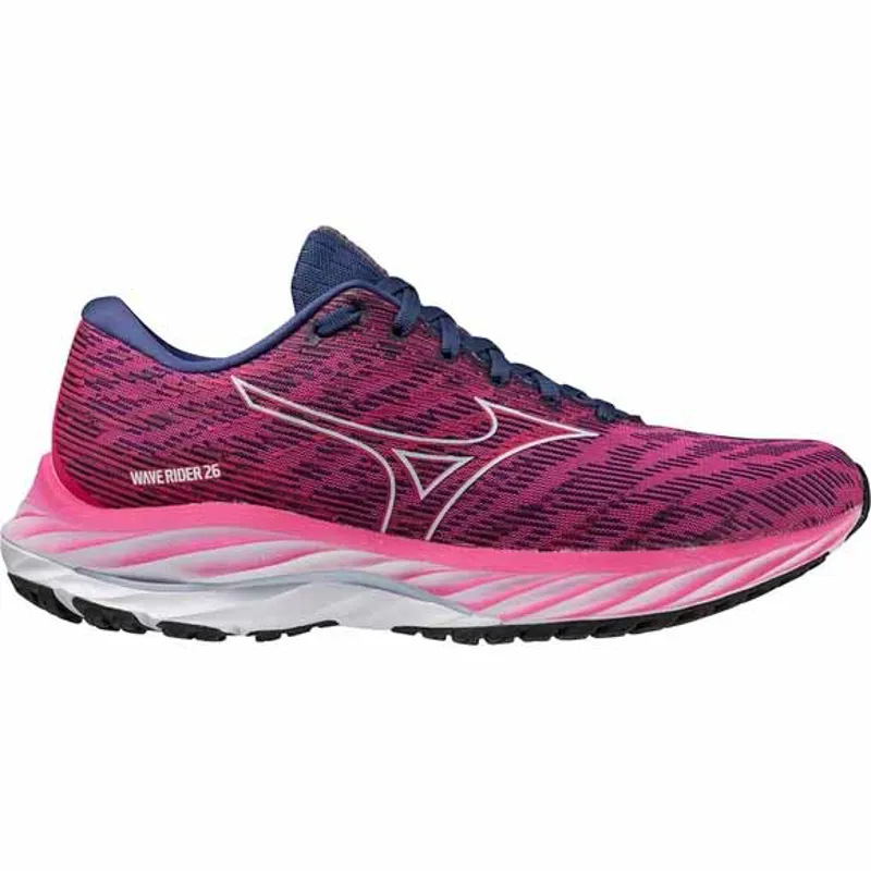 Mizuno Women's Wave Rider 26 Fuchsia